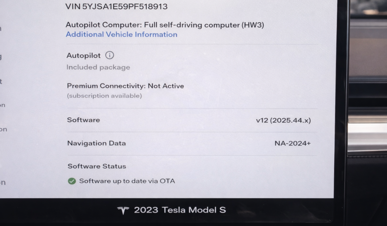 
								2023 Tesla Model S full									
