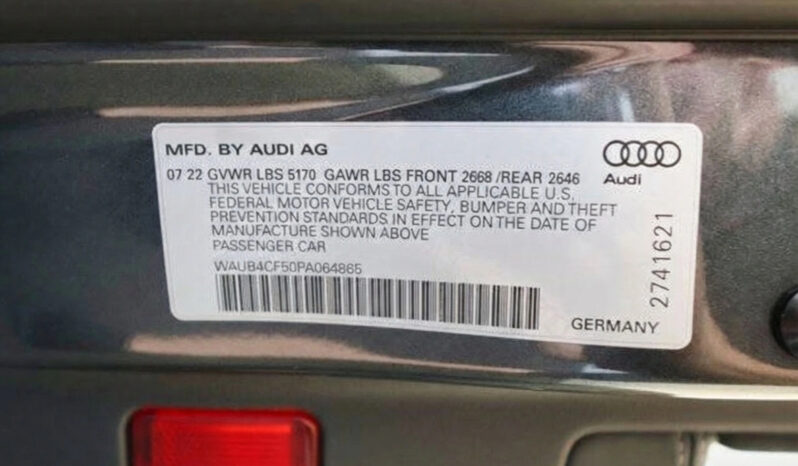 
								2023 Audi S5 Sportback 3.0T quattro Prestige full									