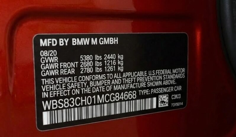 
								2021 BMW M5 Competition full									